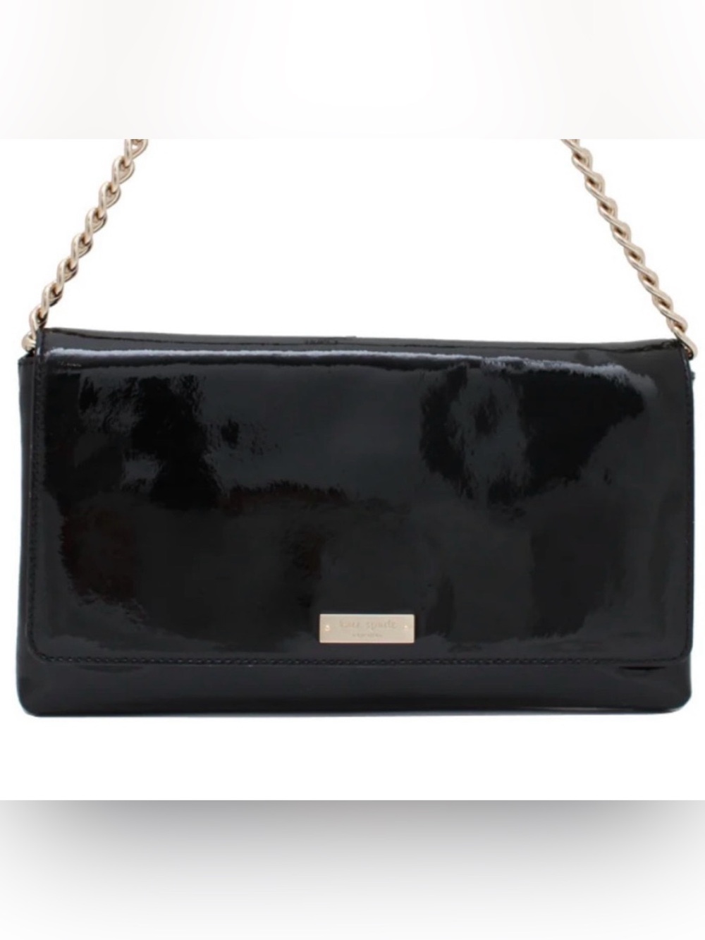 Kate Spade Patent Leather Evening Shoulder Bag